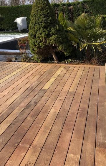 Terrasse en bois exotique IPE à Servon (77)