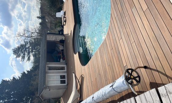 Pose terrasse composite Silvadec Val-de-Marne