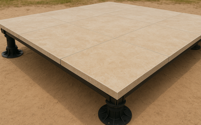 terrasse en grès cérame à Torcy (77200)