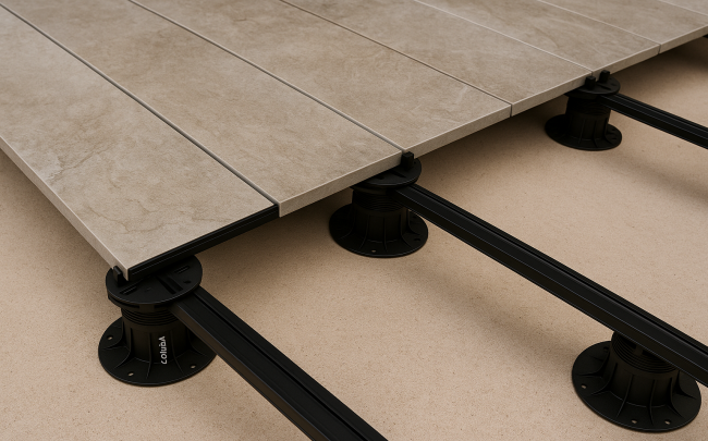 constructeur de terrasse en carrelage sur plots Roissy en brie