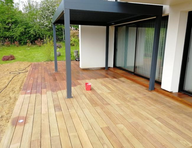 Spécialiste terrasse bois Charrettes 77590