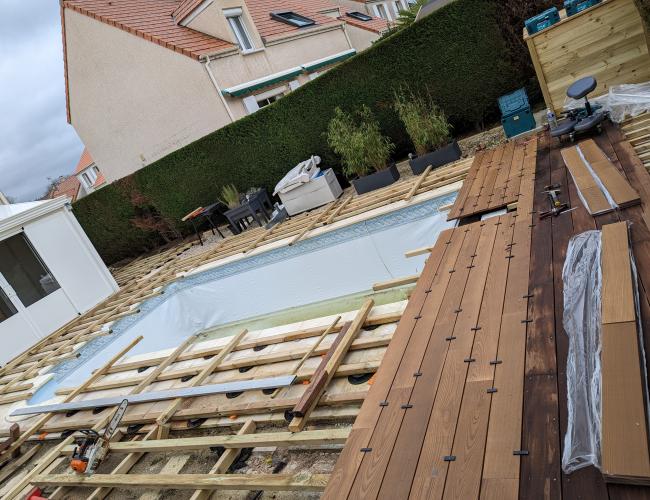 constructeur de terrasse en bois 77 BAILLY ROMAINVILLIERS