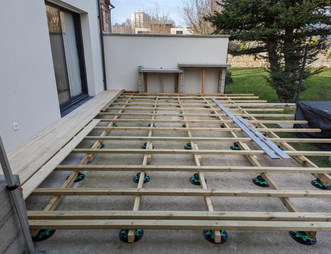 Pose de terrasse en bois Seine et Marne 77