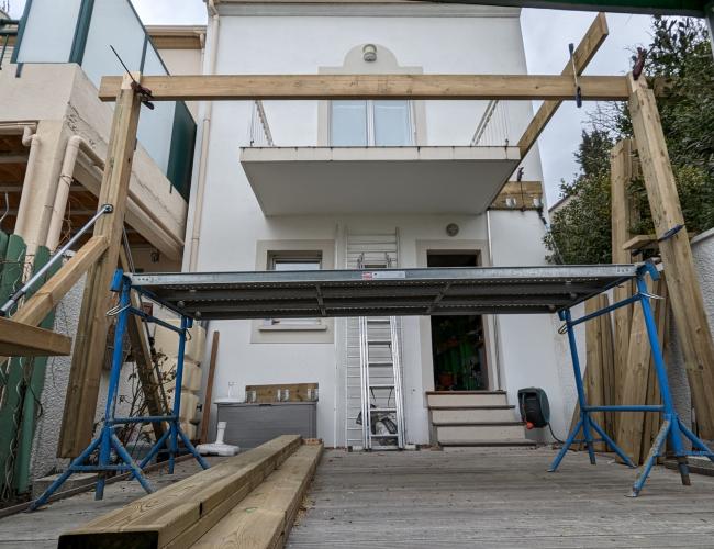 Poseur de terrasse en bois sur pilotis 77 Seine et Marne