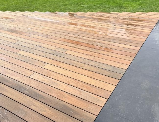 Terrasse envoie Composite écologique en Seine-et-Marne garantie 25 ans