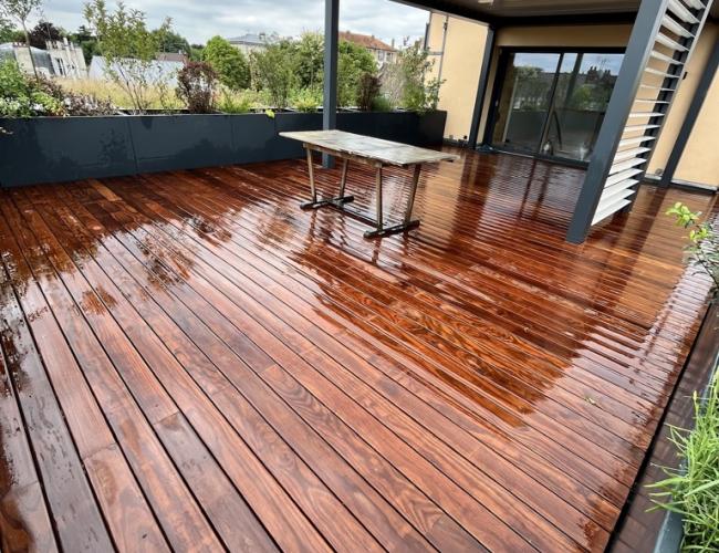 Création terrasse personnalisée avec pergola à Pontault-Combault (77340)