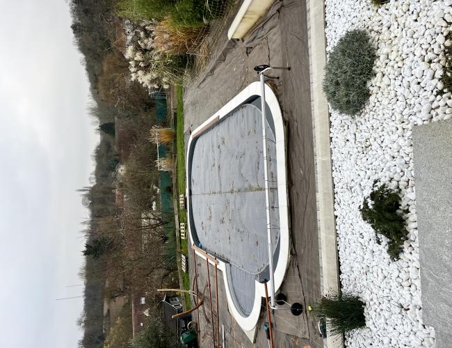 Cintrage lame composite piscine Seine-et-Marne