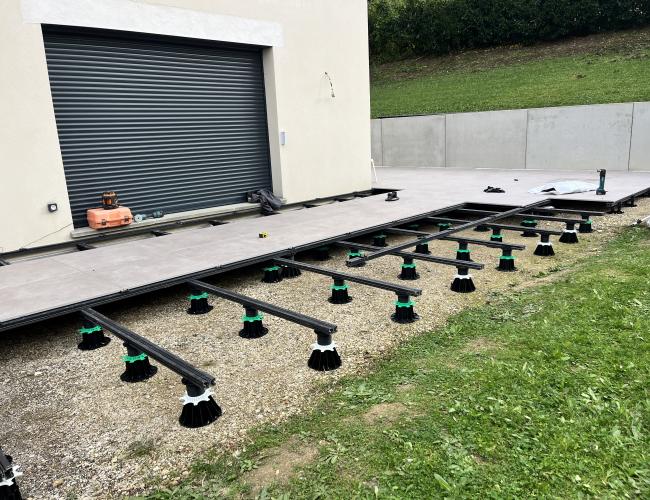 carrelage sur plots seine et marne