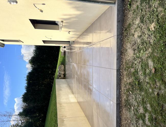 Carrelage sur plots Val d’Europe – pose Woodpecker Paysage (Chessy / Serris / Montévrain)